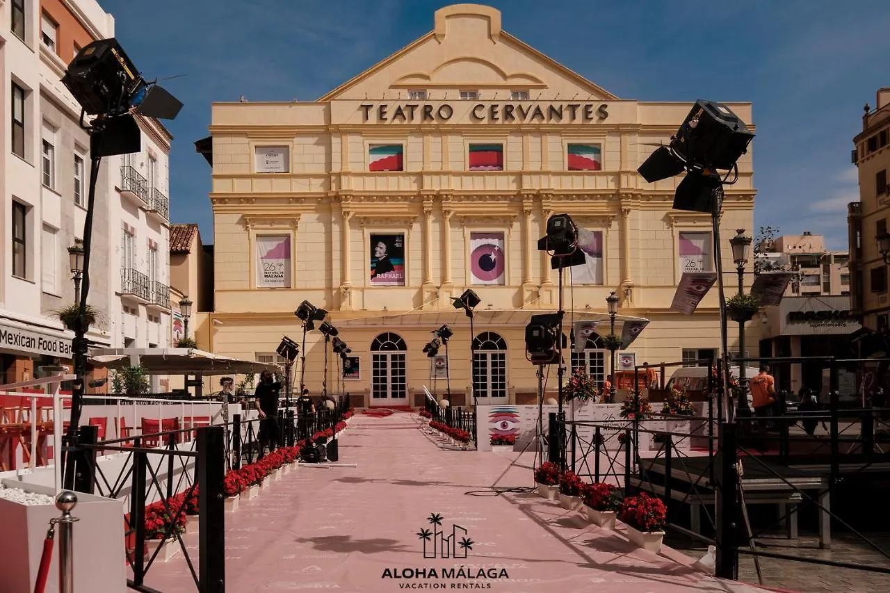 Platea Cervantes, Centro Historico By Alohaمالقة شقة مالقة